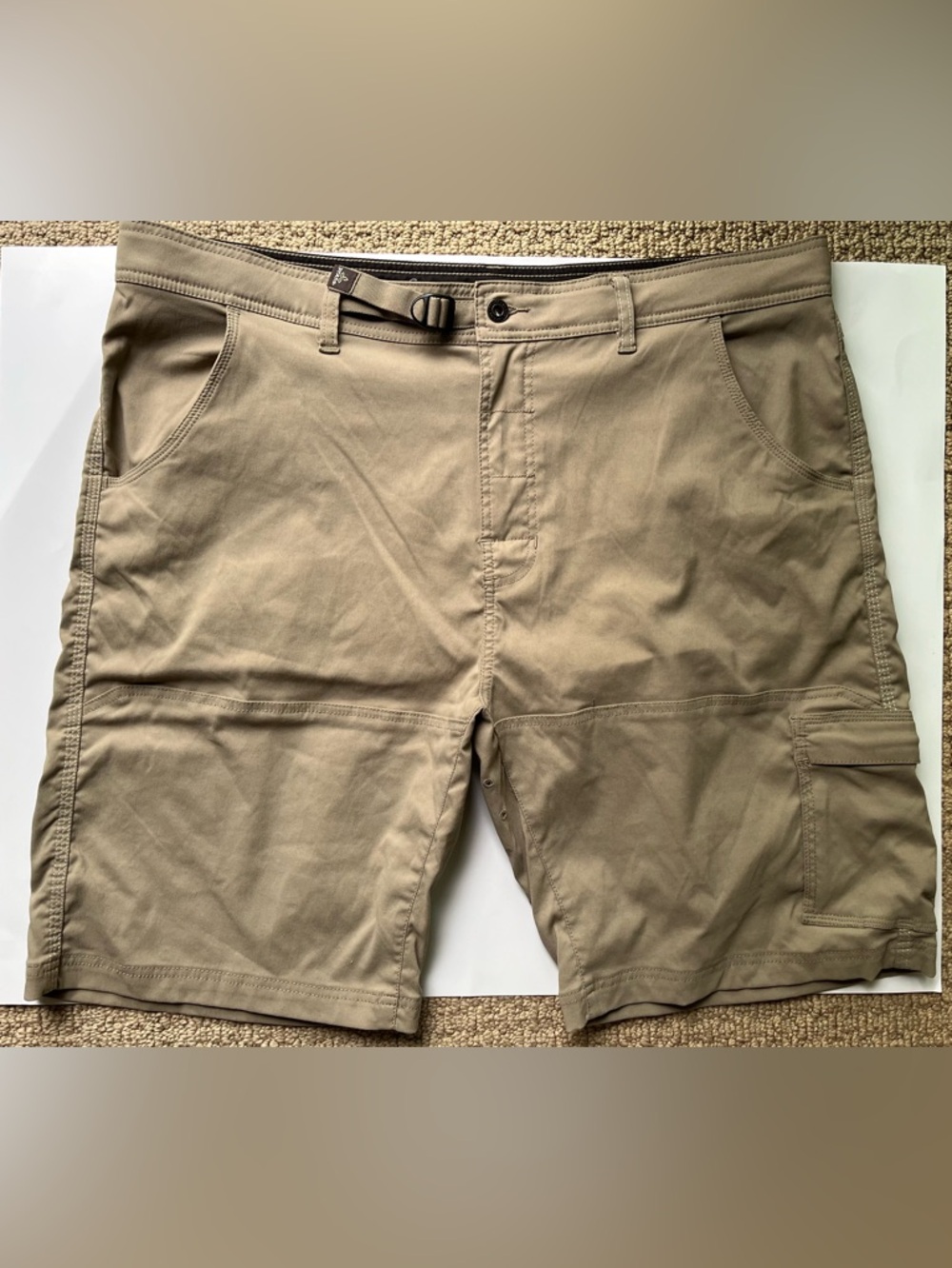 Men’s High Quality Prana Tan Shorts - Made To Last